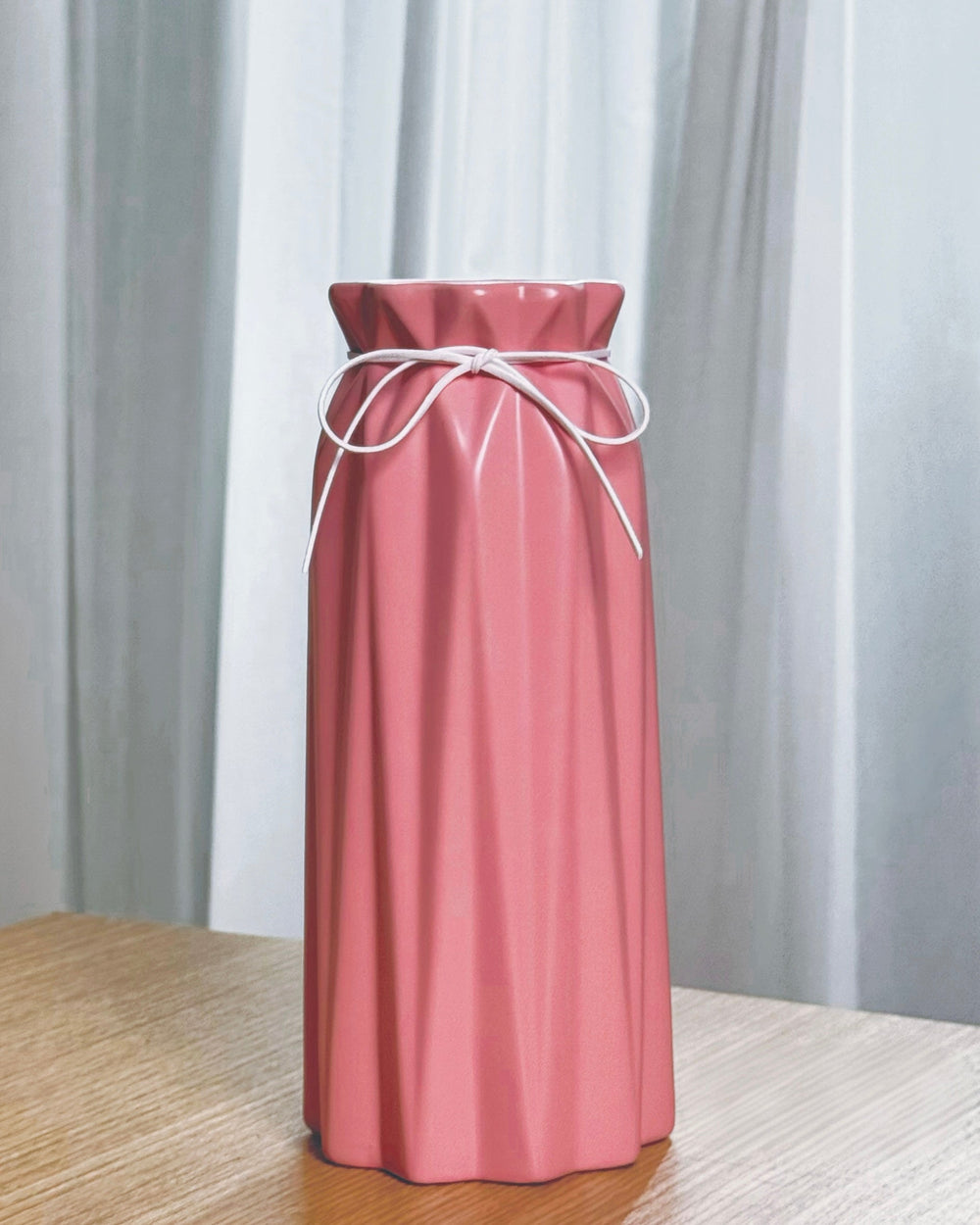 Blush Gown Ceramic Vase decorative vase for artificial flowers
