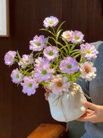 Creamy Lilac Daisy Breeze Artificial Flower Arrangement realistic artificial flower arrangement – product view 5