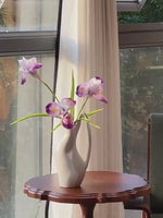 Minimalist Gradient Iris Artificial Flower Arrangement realistic artificial flower arrangement – product view 2