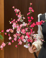 Gradient Cherry Blossom Artificial Flower Arrangement realistic artificial flower arrangement – product view 2