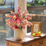 Blush Hydrangea Opulence Artificial Flower Arrangement realistic artificial flower arrangement – product view 4