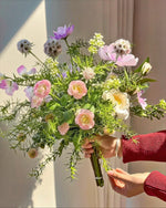 Enchanted Forest Whisper Artificial Flower Arrangement realistic artificial flower arrangement – product view 2