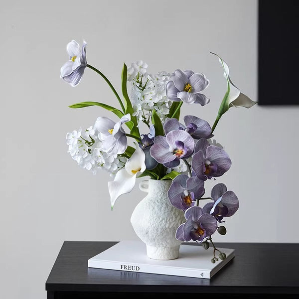 Ethereal Lilac Poem Bridal & Home Artificial Flower Arrangement realistic artificial flower arrangement