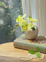 Sunlit Phalaenopsis Artificial Flower Arrangement realistic artificial flower arrangement – product view 3