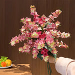 Blush Hydrangea Opulence Artificial Flower Arrangement realistic artificial flower arrangement – product view 5