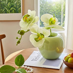 Sunlit Phalaenopsis Artificial Flower Arrangement realistic artificial flower arrangement – product view 5