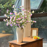 Pastel Bellflower Breeze Artificial Flower Arrangement realistic artificial flower arrangement – product view 5