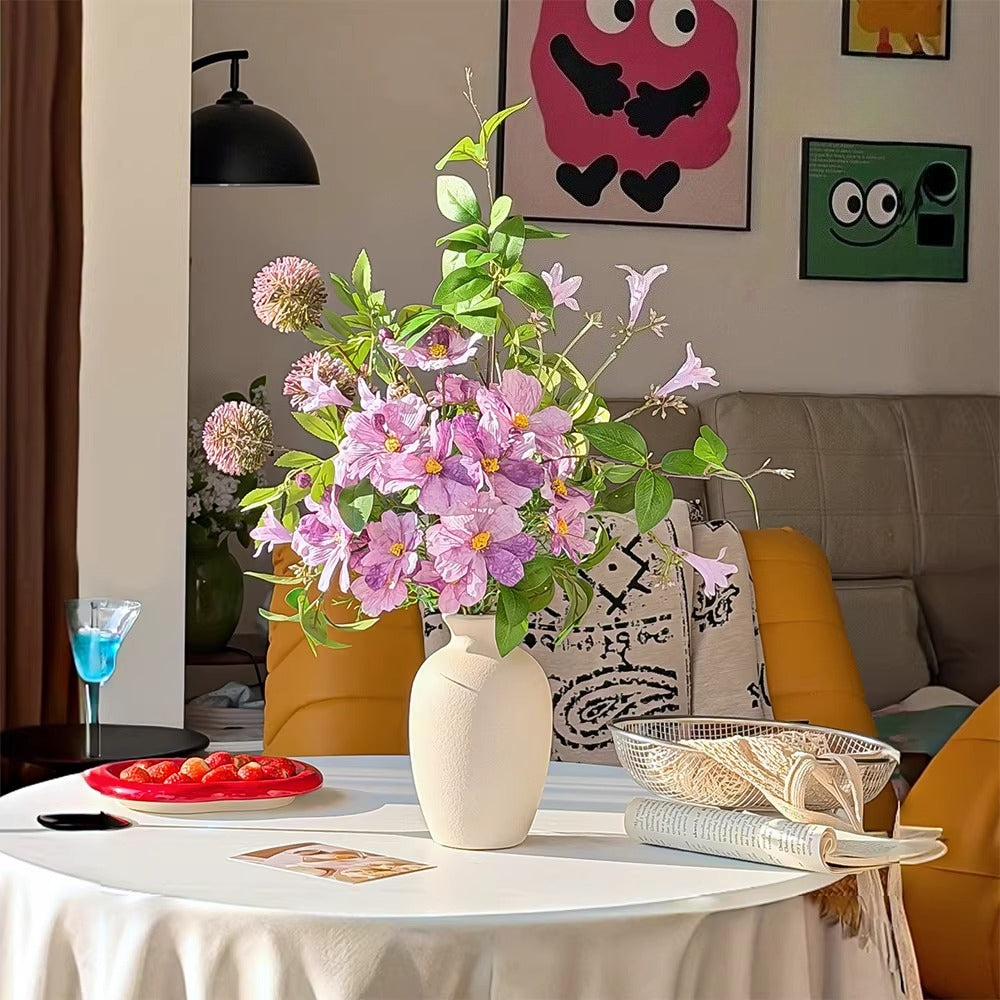 Lavender Reverie Artificial Flower Arrangement realistic artificial flower arrangement
