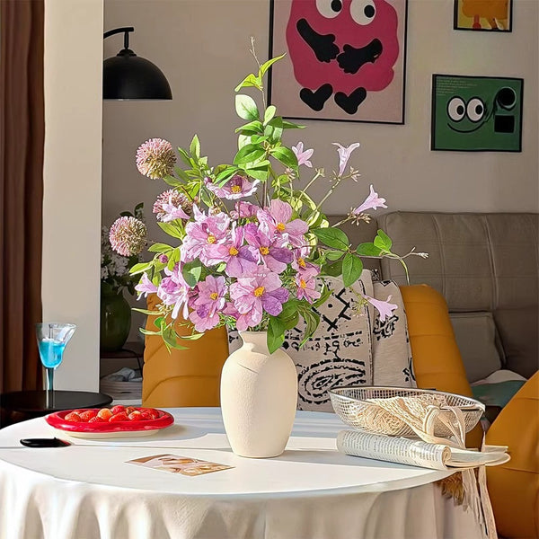 Lavender Reverie Artificial Flower Arrangement realistic artificial flower arrangement