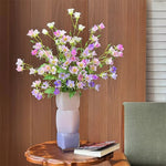 Pastel Bellflower Breeze Artificial Flower Arrangement realistic artificial flower arrangement – product view 8