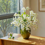 Nordic Luxury White Jasmine Artificial Flower Arrangement realistic artificial flower arrangement – product view 4