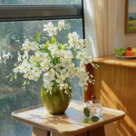 Nordic Luxury White Jasmine Artificial Flower Arrangement realistic artificial flower arrangement – product view 5