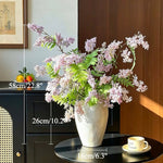 French Luxury Lilac Jasmine Artificial Flower Arrangement realistic artificial flower arrangement – product view 7