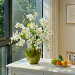 Nordic Luxury White Jasmine Artificial Flower Arrangement realistic artificial flower arrangement – product view 6
