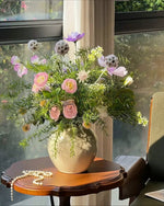 Enchanted Forest Whisper Artificial Flower Arrangement realistic artificial flower arrangement – product view 6