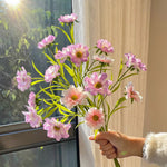 Ethereal Lilac Bloom Artificial Flower Arrangement realistic artificial flower arrangement – product view 2