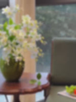 Nordic Luxury White Jasmine Artificial Flower Arrangement realistic artificial flower arrangement – product view 2