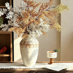 Luxury Wabi-Sabi Terracotta Artificial Flower Arrangement realistic artificial flower arrangement – product view 6