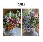 Ethereal Multicolor Berry & Foliage Artificial Flower Arrangement realistic artificial flower arrangement – product view 6