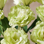 Elegant Green Lisianthus Artificial Flower Arrangement realistic artificial flower arrangement – product view 3