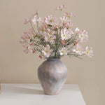 Pink Cosmos Artificial Flower Arrangement realistic artificial flower arrangement