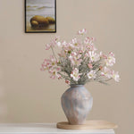 Pink Cosmos Artificial Flower Arrangement realistic artificial flower arrangement – product view 4