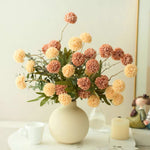 Pastel Dandelion Artificial Flower Arrangement realistic artificial flower arrangement – product view 4