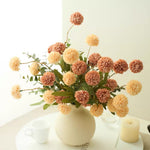 Pastel Dandelion Artificial Flower Arrangement realistic artificial flower arrangement – product view 5