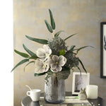 Elegant Magnolia Artificial Flower Arrangement realistic artificial flower arrangement – product view 3