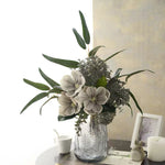 Elegant Magnolia Artificial Flower Arrangement realistic artificial flower arrangement – product view 4