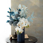 Morandi-Toned Artificial Flower Arrangement realistic artificial flower arrangement – product view 3