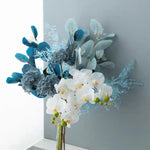Morandi-Toned Artificial Flower Arrangement realistic artificial flower arrangement – product view 5