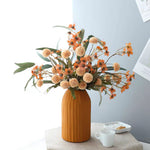 Autumn Wildflower & Dandelion Artificial Flower Arrangement realistic artificial flower arrangement – product view 2
