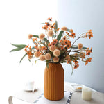 Autumn Wildflower & Dandelion Artificial Flower Arrangement realistic artificial flower arrangement – product view 5