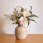 Whispering Chamomile & Wildflower Artificial Flower Arrangement realistic artificial flower arrangement – product view 2