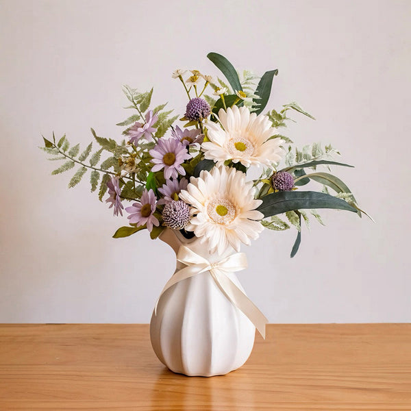 Whispering Chamomile & Wildflower Artificial Flower Arrangement realistic artificial flower arrangement