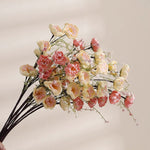 Pastel Yellow & Pink Azalea Artificial Flower Arrangement realistic artificial flower arrangement – product view 5