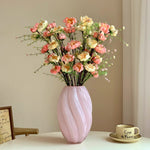 Pastel Yellow & Pink Azalea Artificial Flower Arrangement realistic artificial flower arrangement – product view 7