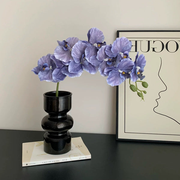Lavender Orchid Elegance Artificial Flower Arrangement realistic artificial flower arrangement