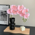 Lavender Orchid Elegance Artificial Flower Arrangement realistic artificial flower arrangement – product view 2