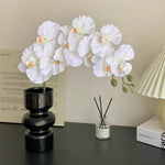 Lavender Orchid Elegance Artificial Flower Arrangement realistic artificial flower arrangement – product view 4