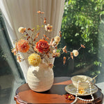 Autumn Spherical Bloom Artificial Flower Arrangement realistic artificial flower arrangement