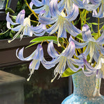 Nordic Sky Blue Lily Artificial Flower Arrangement realistic artificial flower arrangement – product view 4