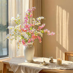 Blush & Ivory Forsythia Elegance Artificial Flower Arrangement realistic artificial flower arrangement – product view 6