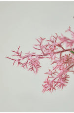 Misty Blush Wabi-Sabi Vase Artificial Flower Arrangement realistic artificial flower arrangement – product view 7
