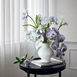 Ethereal Lilac Poem Bridal & Home Artificial Flower Arrangement realistic artificial flower arrangement – product view 3
