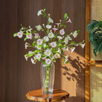 Luxury Blush Morning Glory Artificial Flower Arrangement realistic artificial flower arrangement
