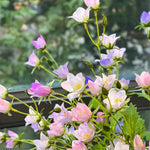 Pastel Bellflower Breeze Artificial Flower Arrangement realistic artificial flower arrangement – product view 6