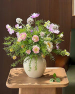 Enchanted Forest Whisper Artificial Flower Arrangement realistic artificial flower arrangement – product view 8