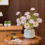 Ethereal Lilac Bloom Artificial Flower Arrangement realistic artificial flower arrangement – product view 5